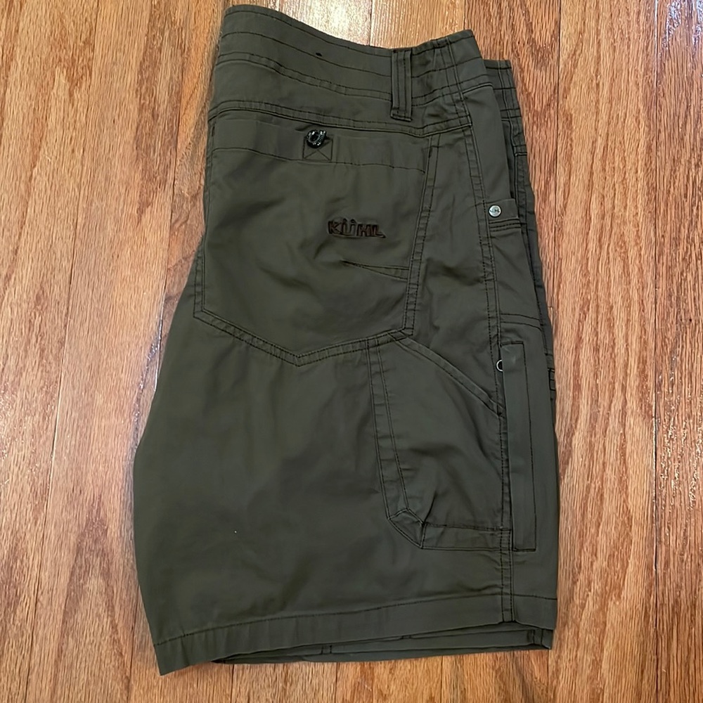 A pair of KUHL mens shorts cargo style size 36